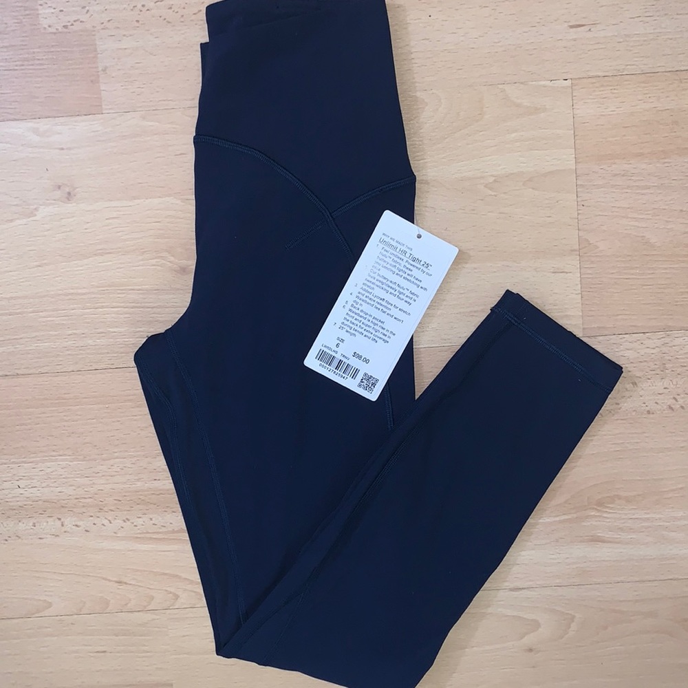 Unlimit HR Tight 25" NAVY NWT